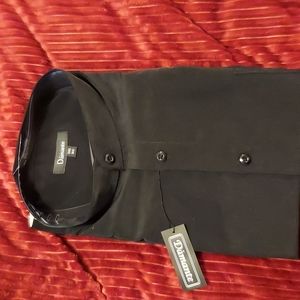 Black button down dress shirt Damante